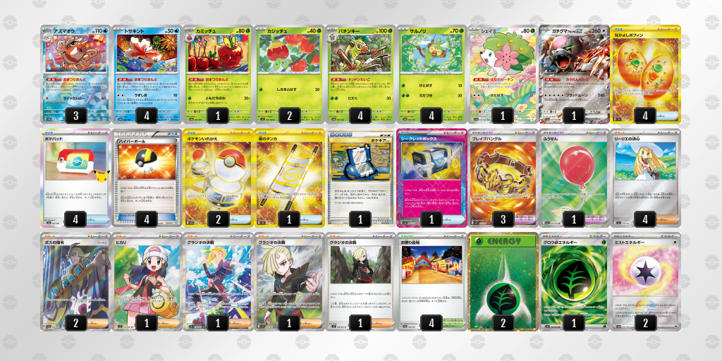 ベスト4｜みそスープ選手｜カミッチュ／バチンキーのデッキレシピ