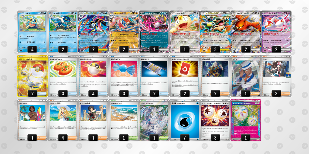 優勝｜d選手｜メガガルーラexのデッキレシピ