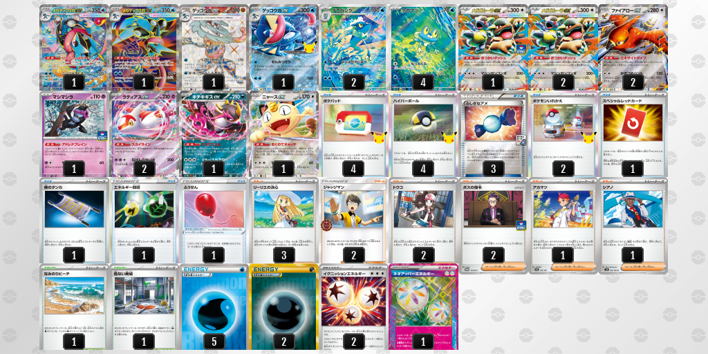 ベスト16 メガガルーラex 60枚デッキレシピ