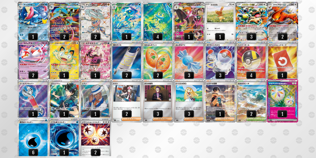 ベスト8 メガガルーラex 60枚デッキレシピ