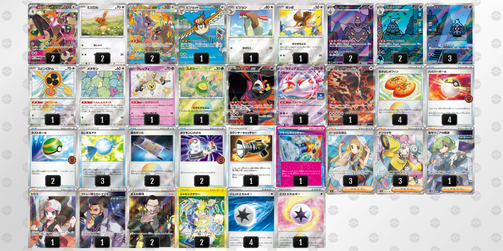 ベスト8 メガガルーラex 60枚デッキレシピ