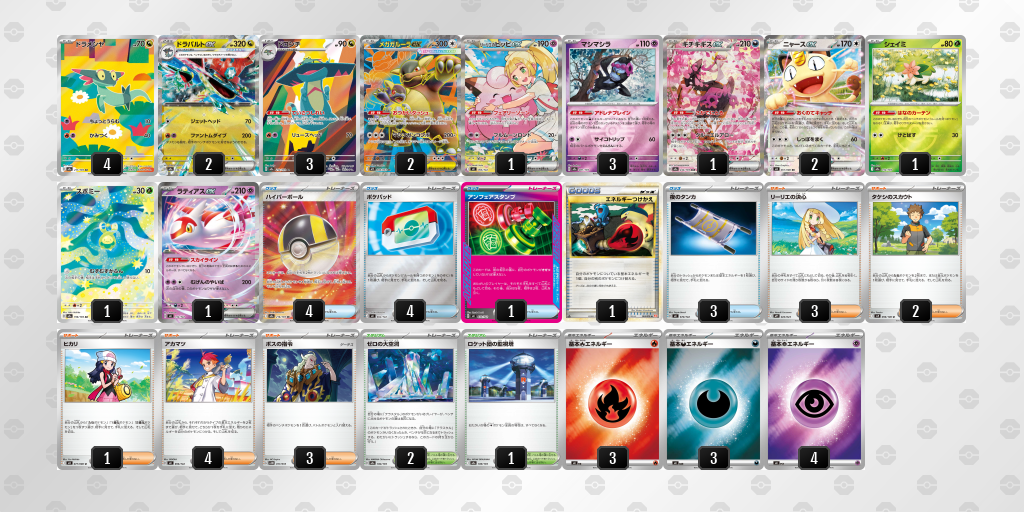 ベスト16 メガガルーラex 60枚デッキレシピ