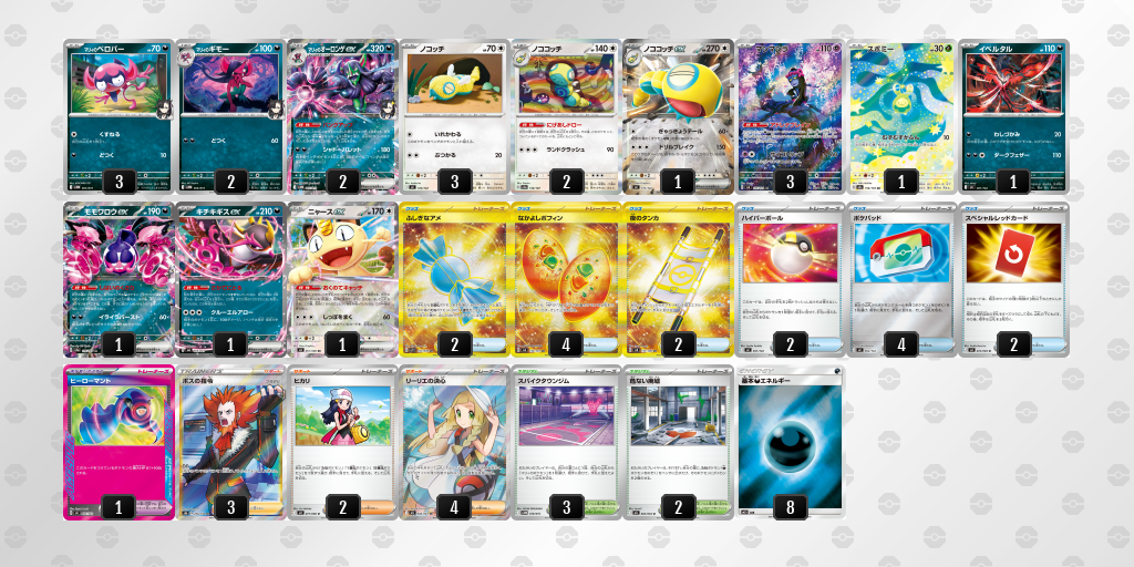 優勝 マリィのオーロンゲex 60枚デッキレシピ