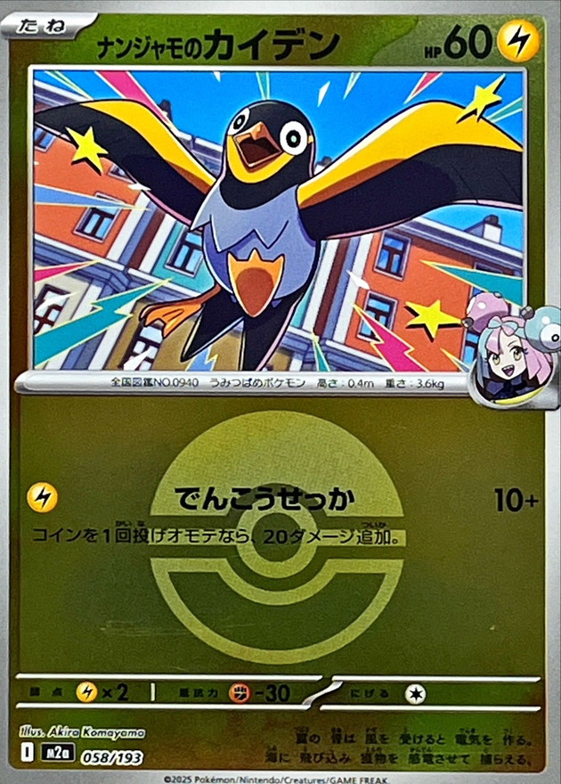 ナンジャモのカイデン(ボール柄/ミラー仕様)