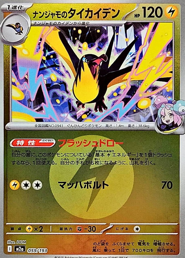 ナンジャモのタイカイデン(エネルギーマーク柄/ミラー仕様)