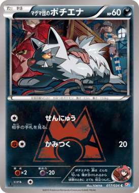 マグマ団のポチエナ（C）