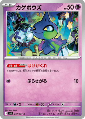 カゲボウズ（C）