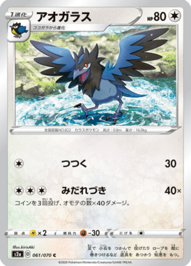 アオガラス（C）