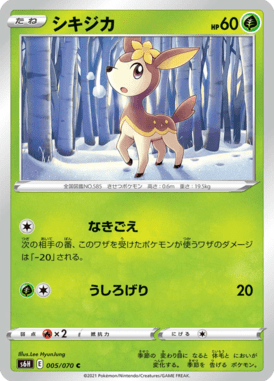 シキジカ（C）