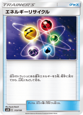 エネルギーリサイクル（ミラー）