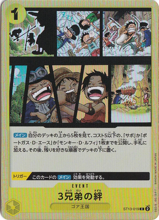 3兄弟の絆（C）