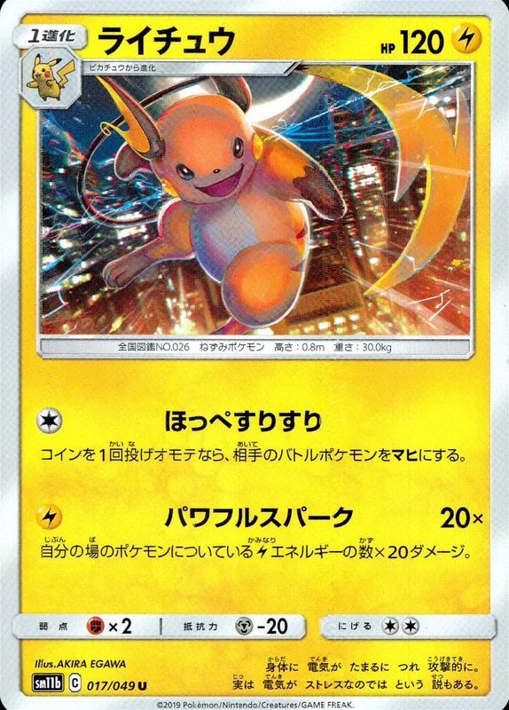 ライチュウ（U）
