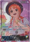 ナミ(パラレル)(オフィシャルプレイマット&カードセット -Whole Cake Island Arc-)（L）